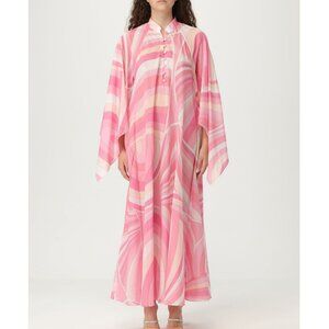 Emilio Pucci Iride cotton muslin print kaftan